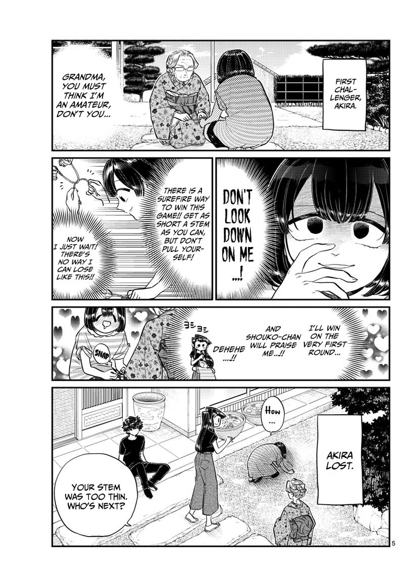 KOMI-SAN WA KOMYUSHOU DESU Chapter 185 - Page 5