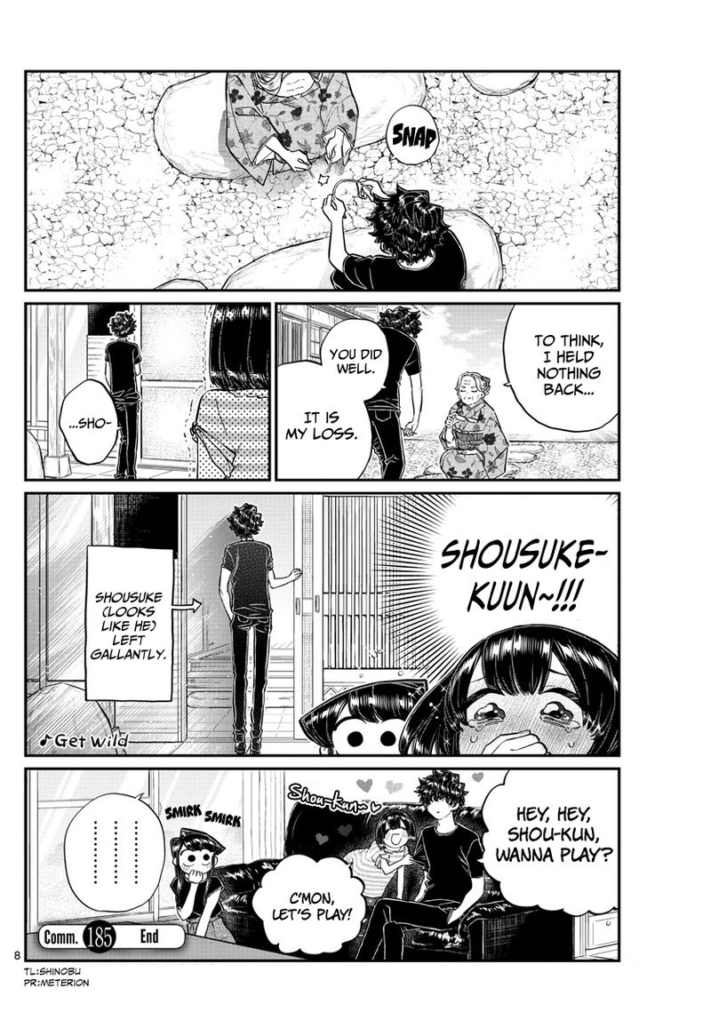 KOMI-SAN WA KOMYUSHOU DESU Chapter 185 - Page 8