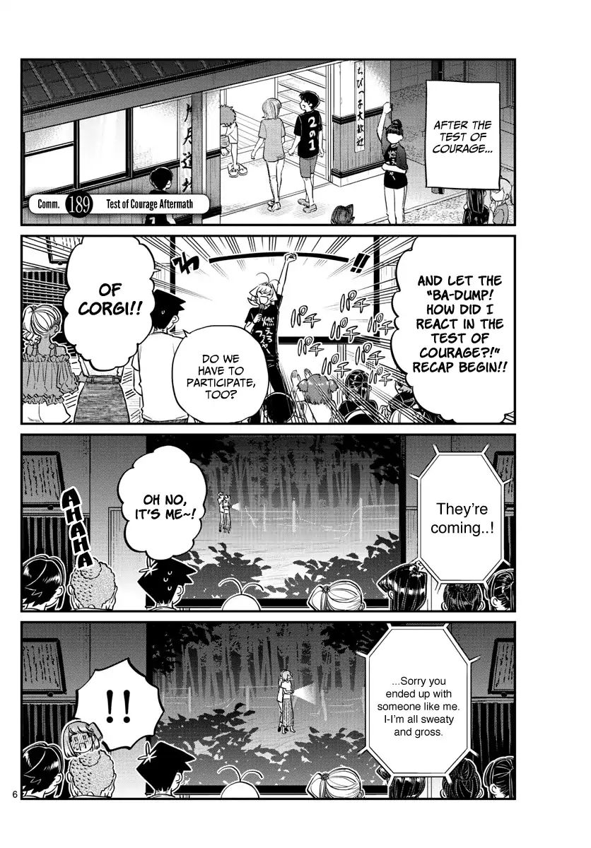 KOMI-SAN WA KOMYUSHOU DESU Chapter 189 - Page 1