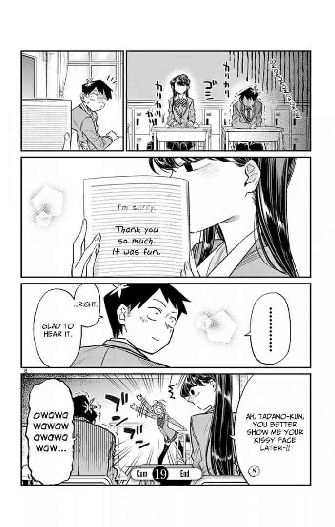 KOMI-SAN WA KOMYUSHOU DESU Chapter 19 - Page 18