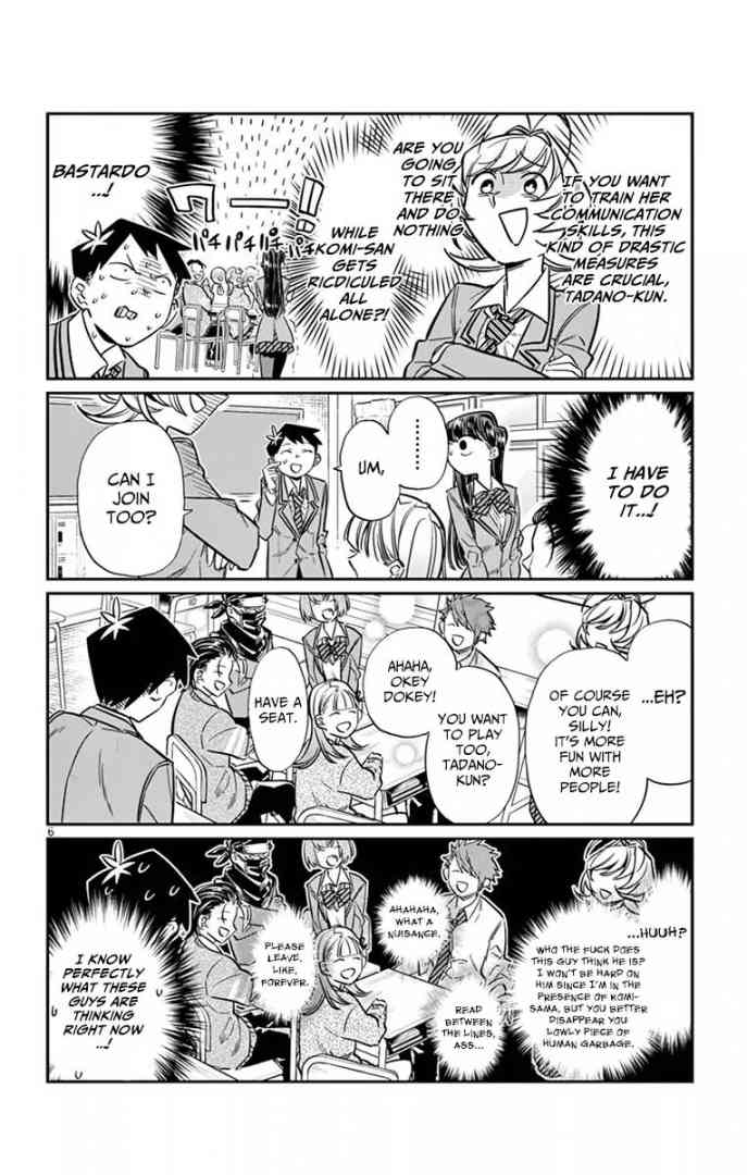 KOMI-SAN WA KOMYUSHOU DESU Chapter 19 - Page 6