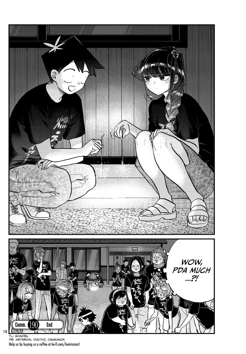 KOMI-SAN WA KOMYUSHOU DESU Chapter 190 - Page 3