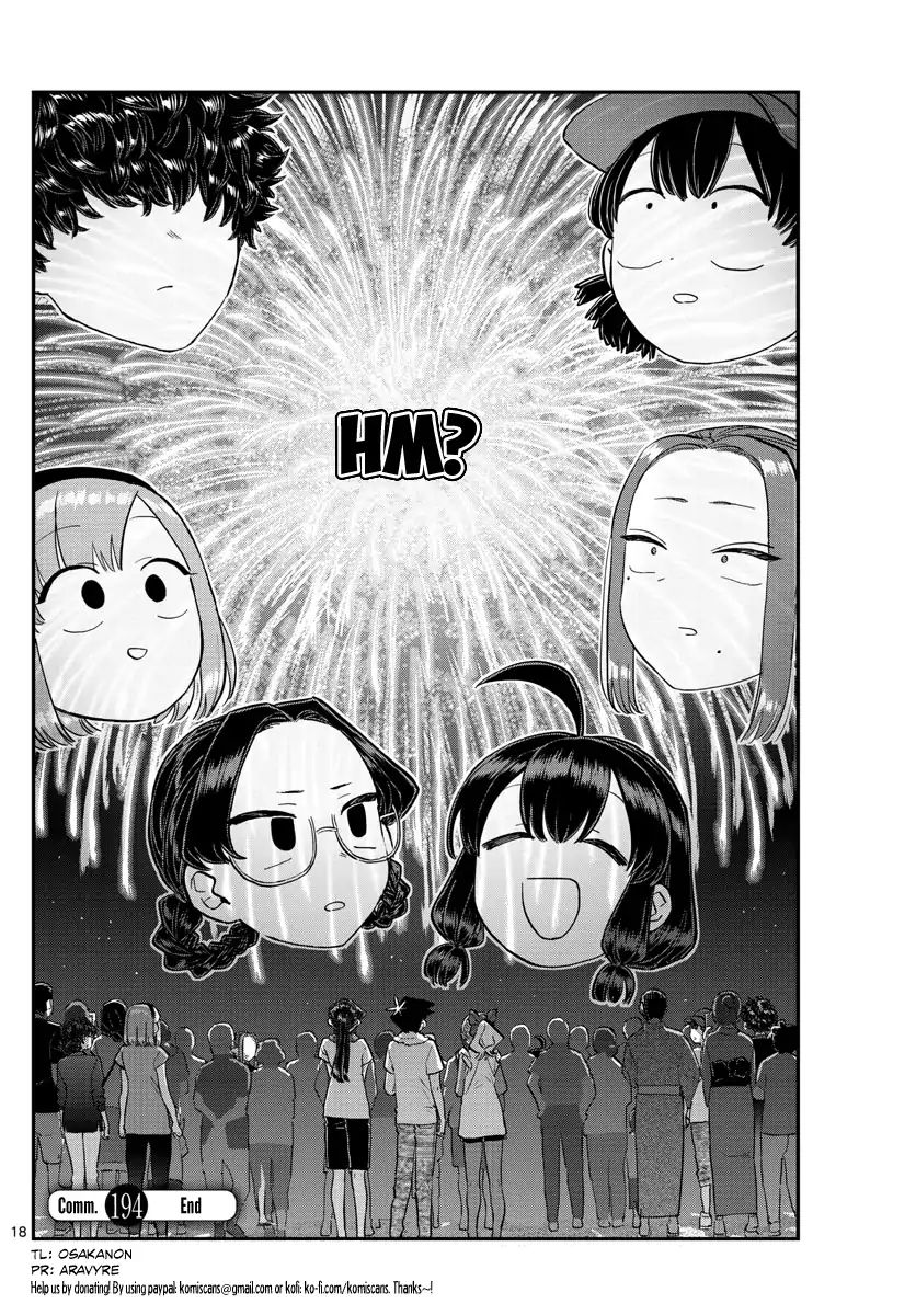 KOMI-SAN WA KOMYUSHOU DESU Chapter 194 - Page 18