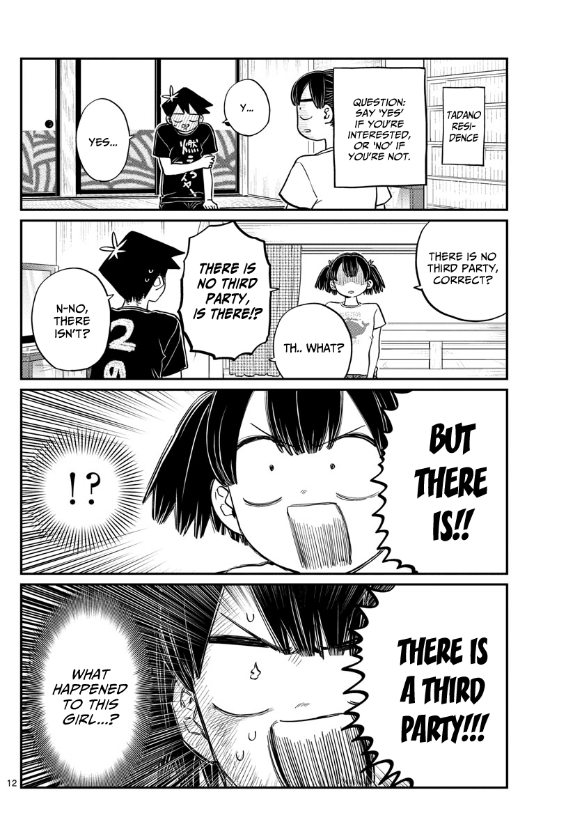 KOMI-SAN WA KOMYUSHOU DESU Chapter 195 - Page 12