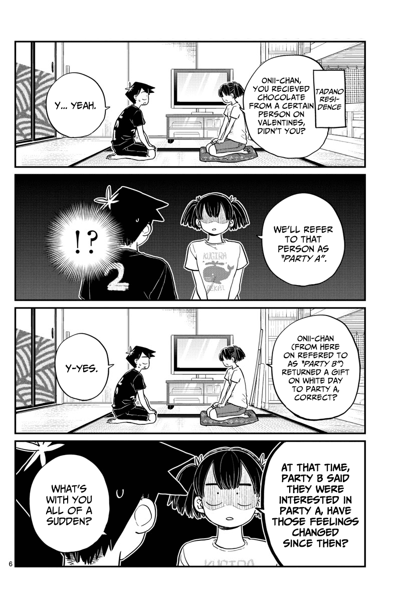KOMI-SAN WA KOMYUSHOU DESU Chapter 195 - Page 6