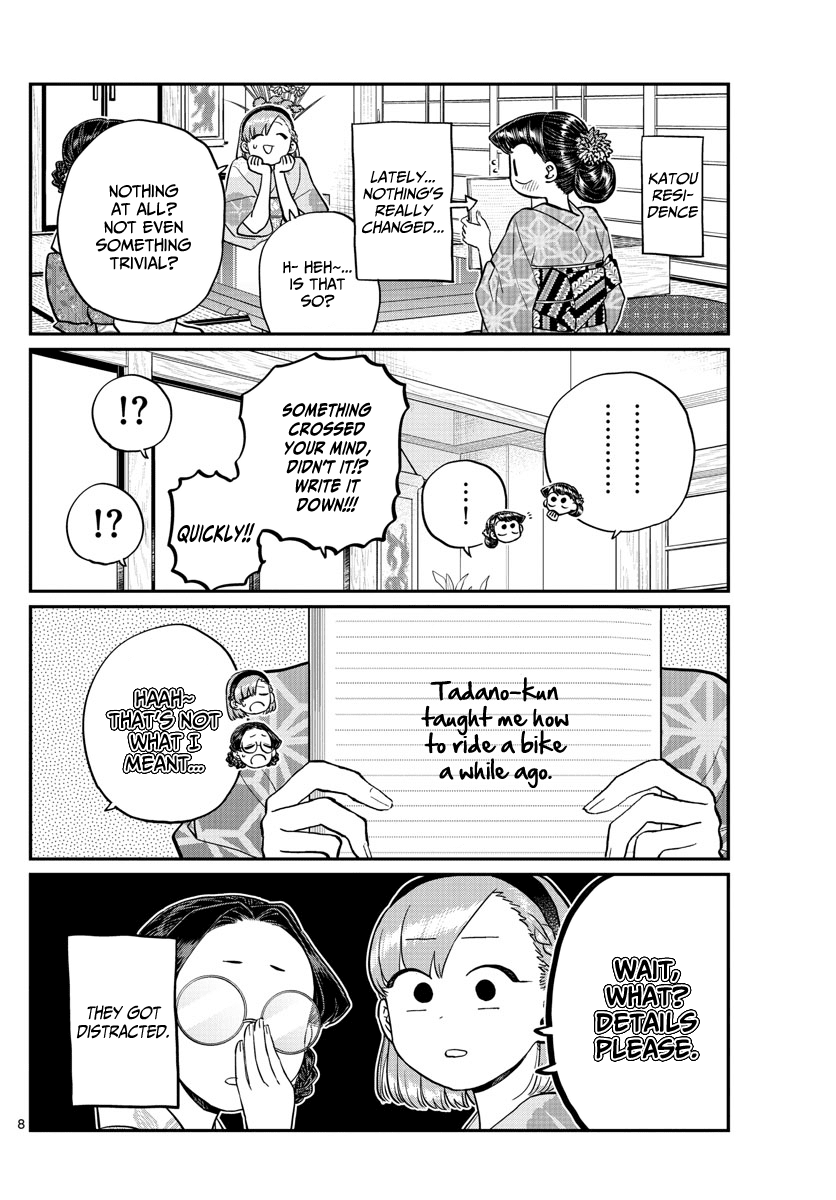 KOMI-SAN WA KOMYUSHOU DESU Chapter 195 - Page 8