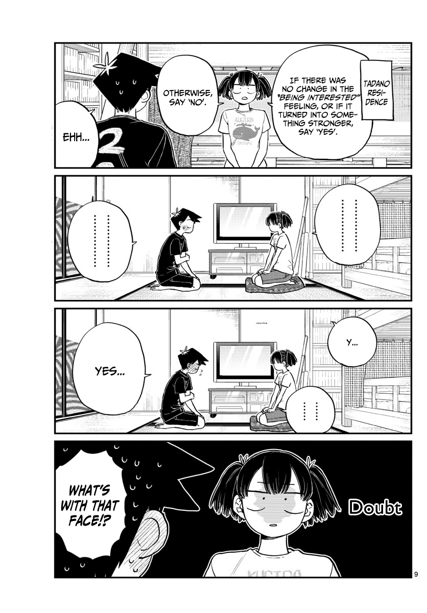 KOMI-SAN WA KOMYUSHOU DESU Chapter 195 - Page 9