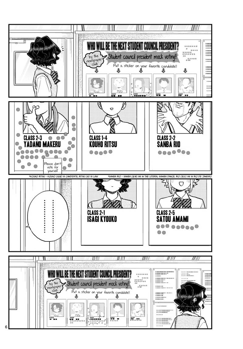KOMI-SAN WA KOMYUSHOU DESU Chapter 196 - Page 6