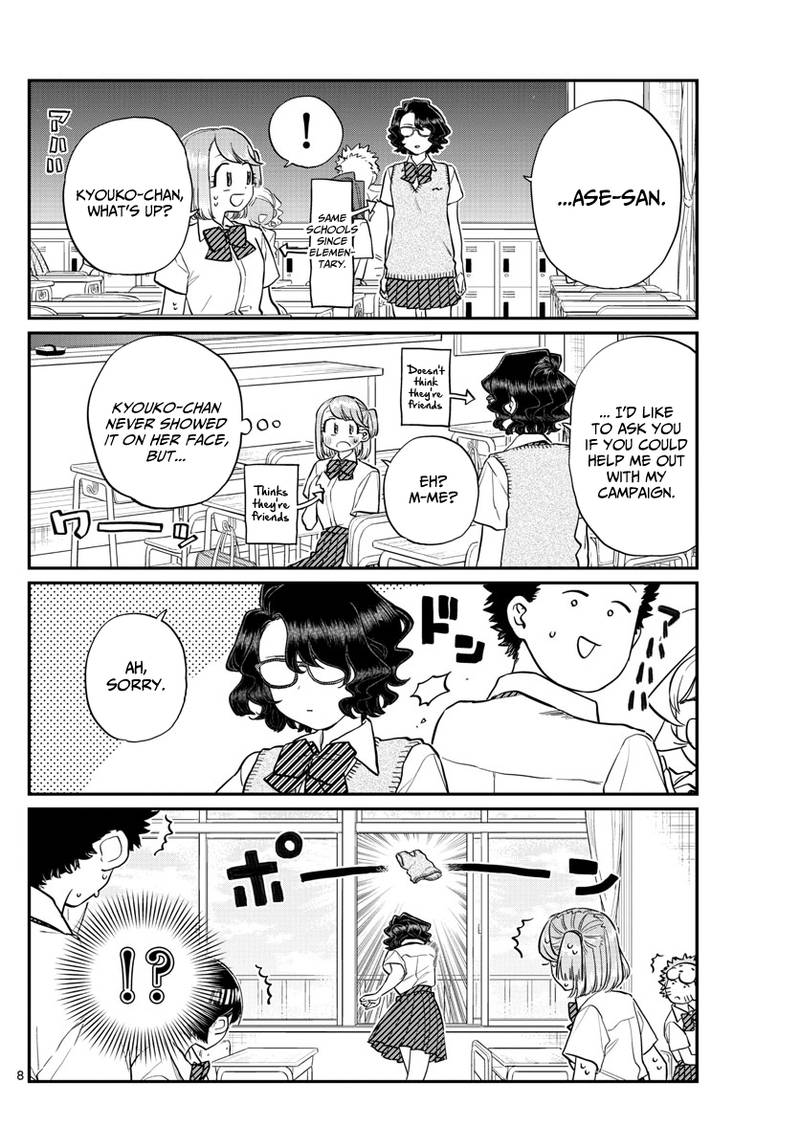 KOMI-SAN WA KOMYUSHOU DESU Chapter 196 - Page 8