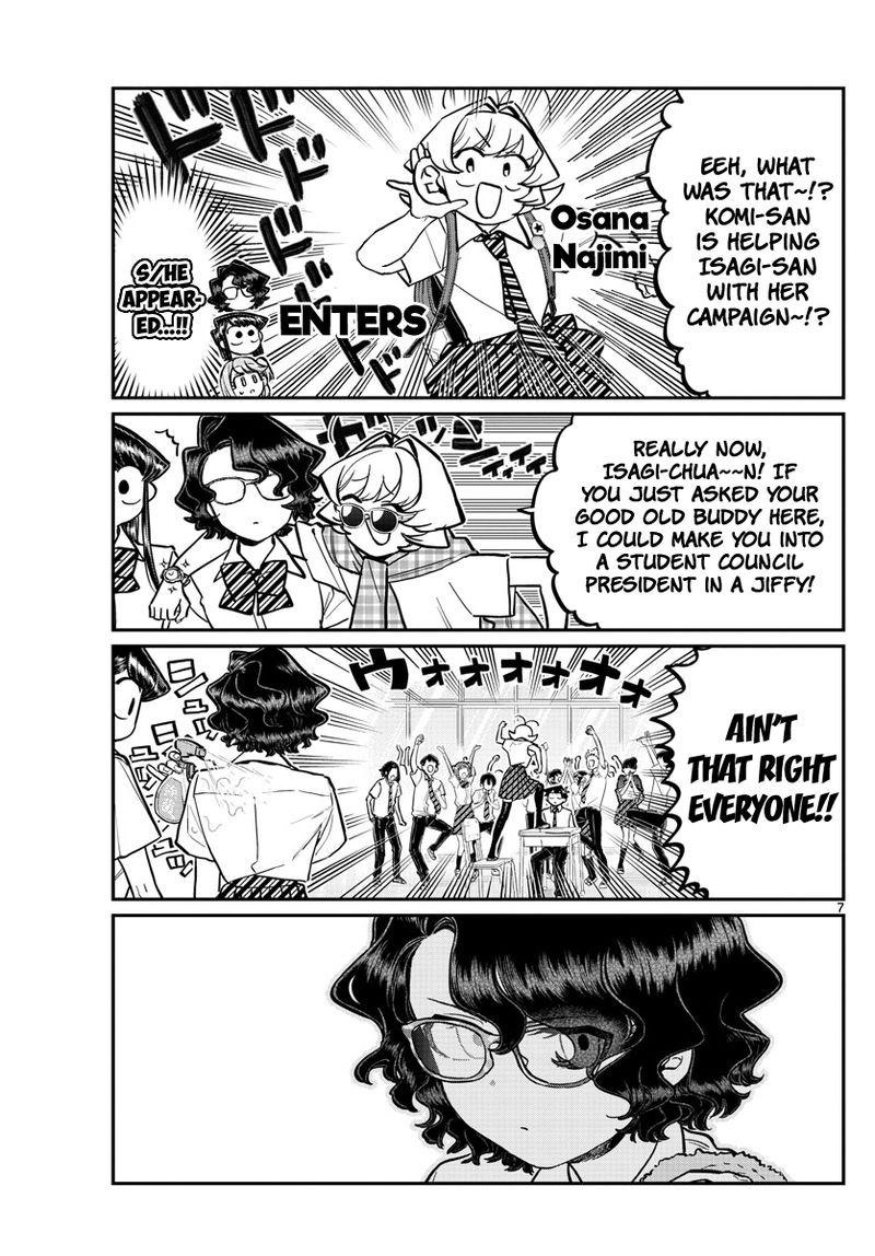 KOMI-SAN WA KOMYUSHOU DESU Chapter 199 - Page 7