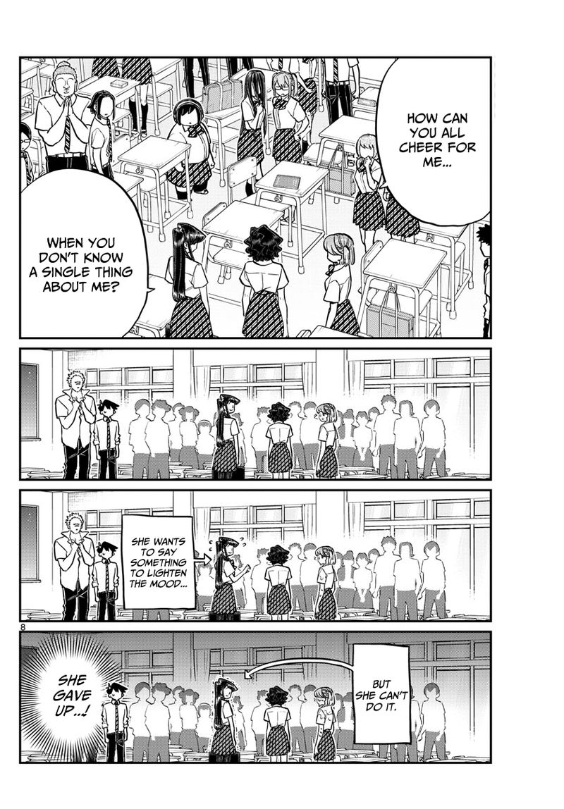 KOMI-SAN WA KOMYUSHOU DESU Chapter 199 - Page 8