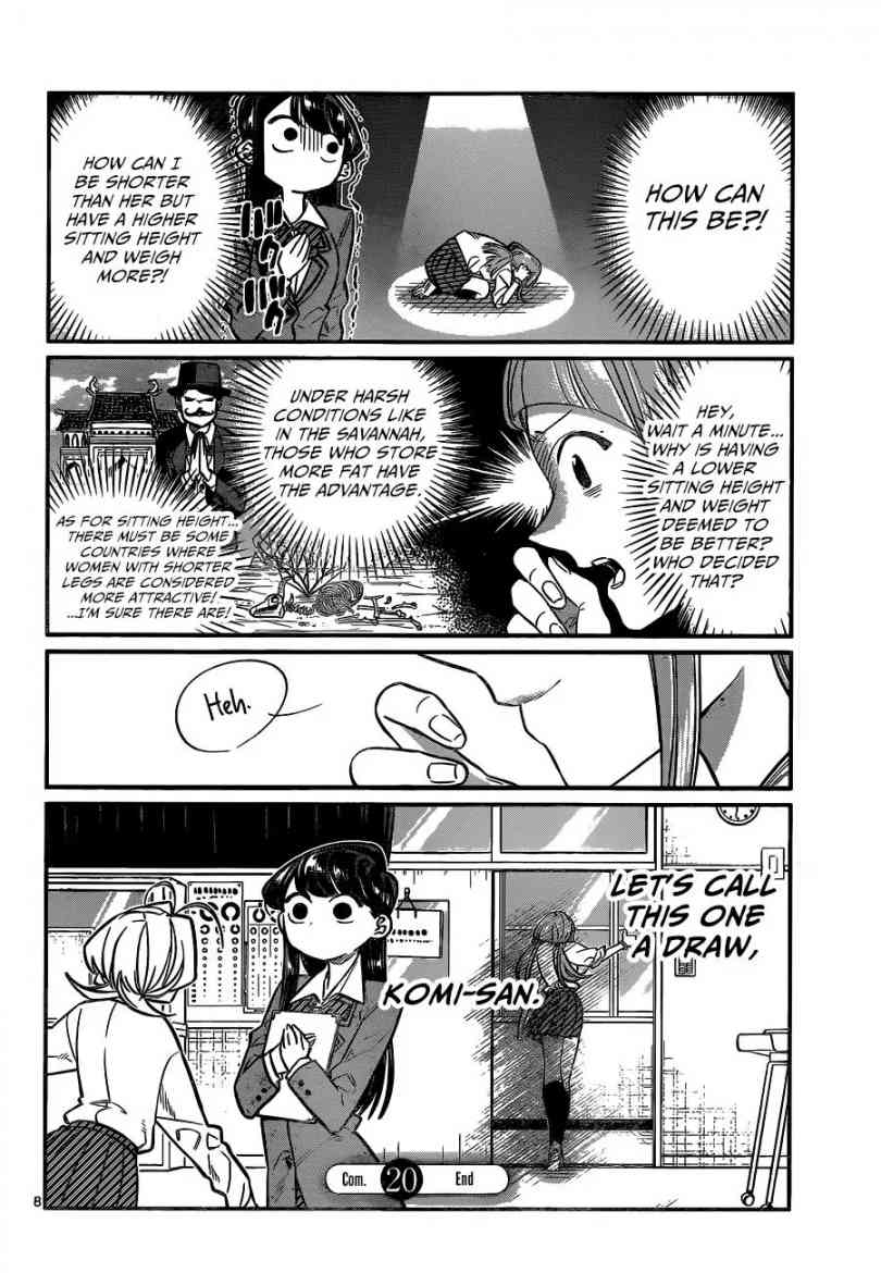 KOMI-SAN WA KOMYUSHOU DESU Chapter 20 - Page 9