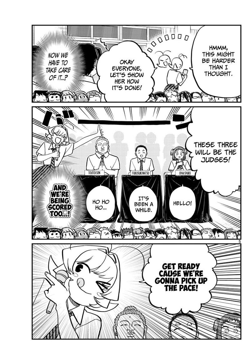 KOMI-SAN WA KOMYUSHOU DESU Chapter 201 - Page 5