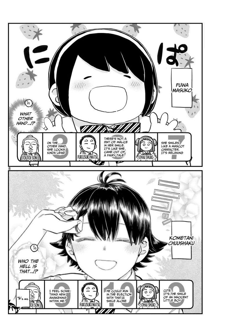 KOMI-SAN WA KOMYUSHOU DESU Chapter 201 - Page 8