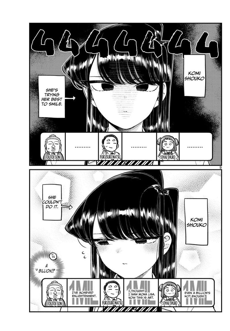 KOMI-SAN WA KOMYUSHOU DESU Chapter 201 - Page 9