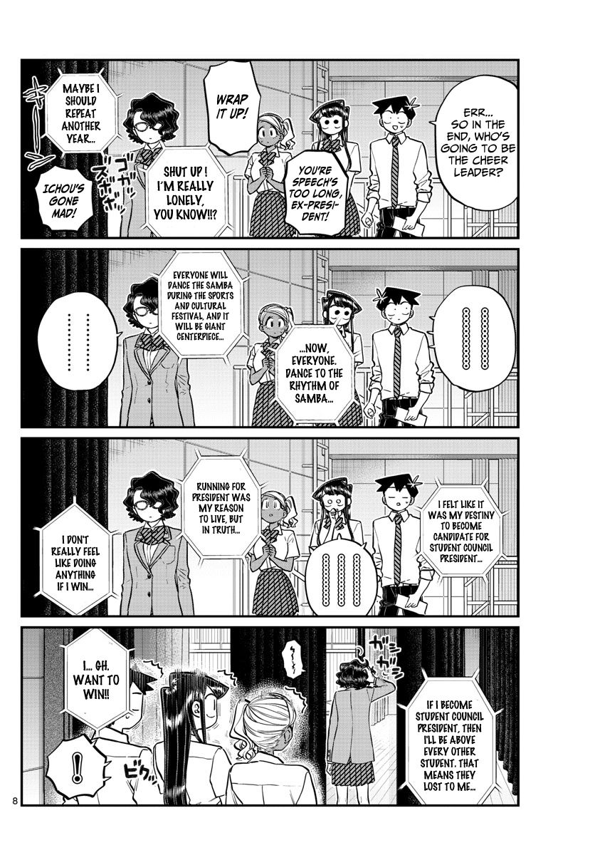KOMI-SAN WA KOMYUSHOU DESU Chapter 202 - Page 8