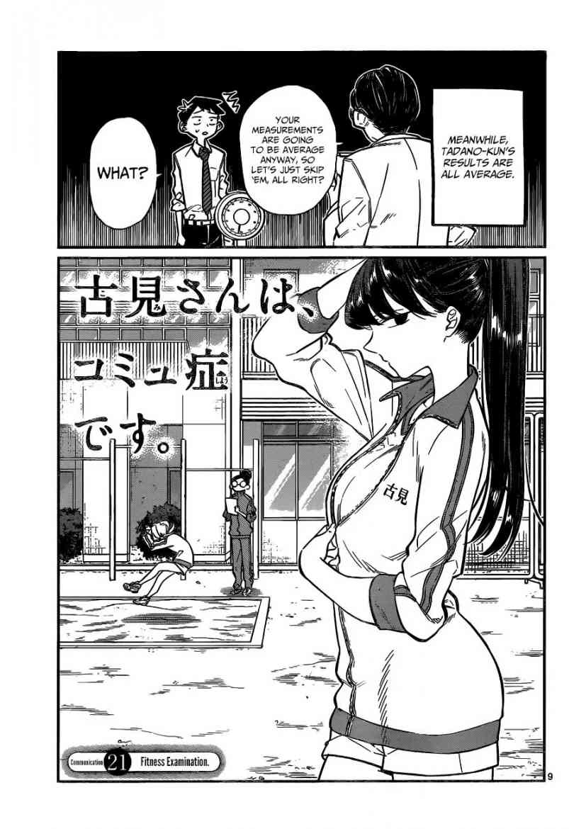 KOMI-SAN WA KOMYUSHOU DESU Chapter 21 - Page 1