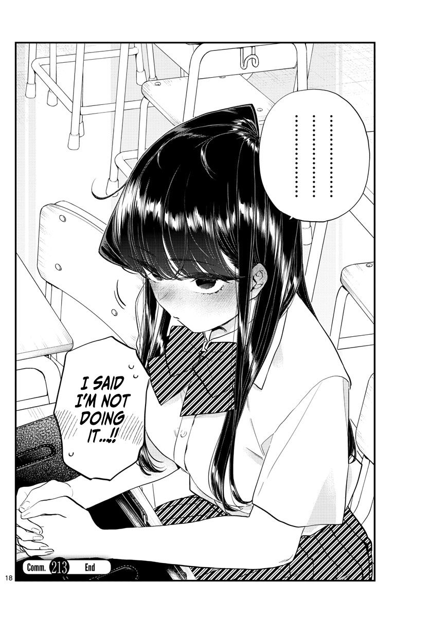 KOMI-SAN WA KOMYUSHOU DESU Chapter 213 - Page 6