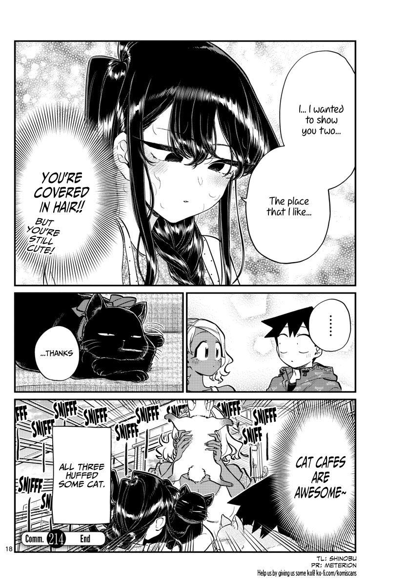 KOMI-SAN WA KOMYUSHOU DESU Chapter 214 - Page 19