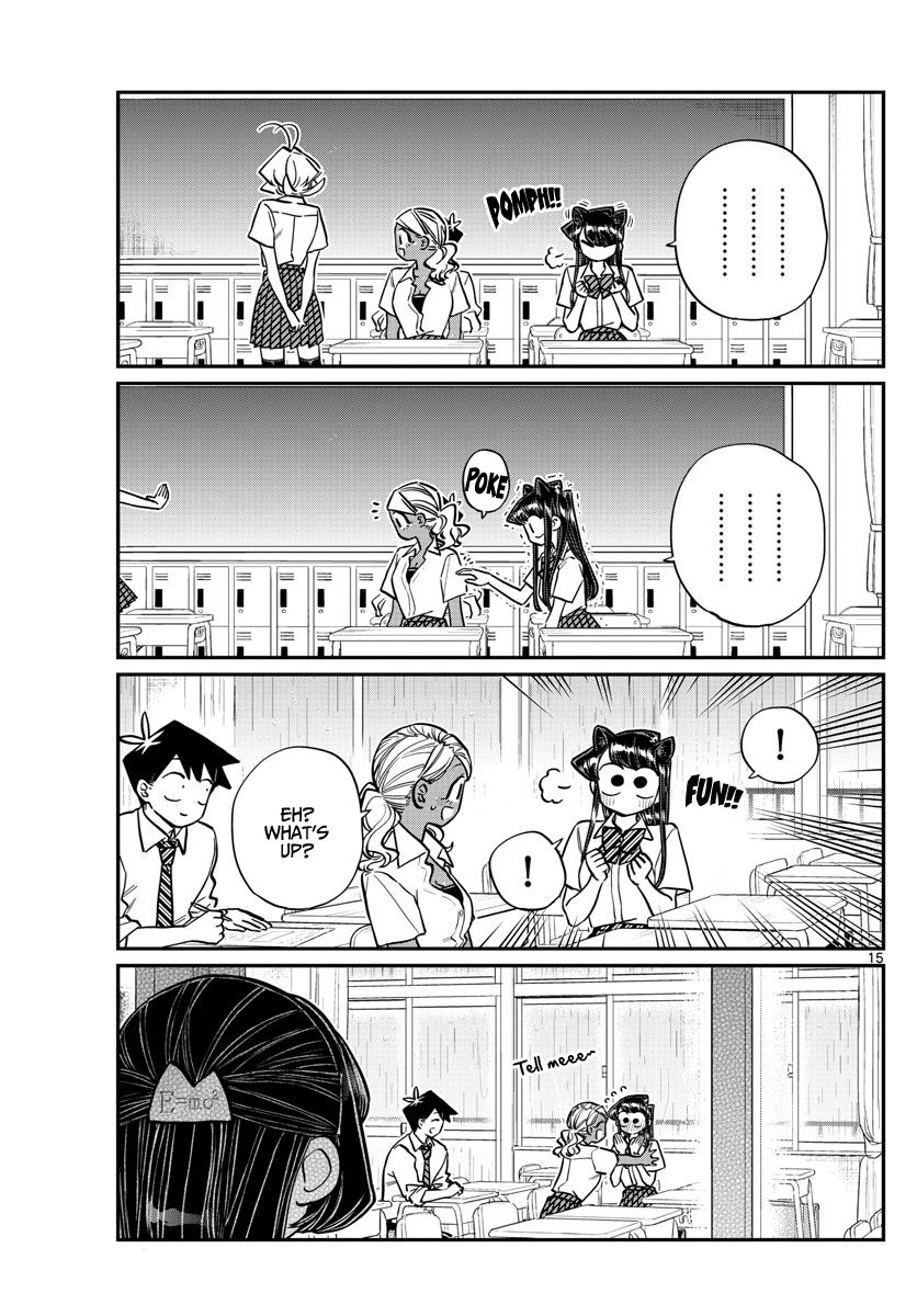 KOMI-SAN WA KOMYUSHOU DESU Chapter 216 - Page 15