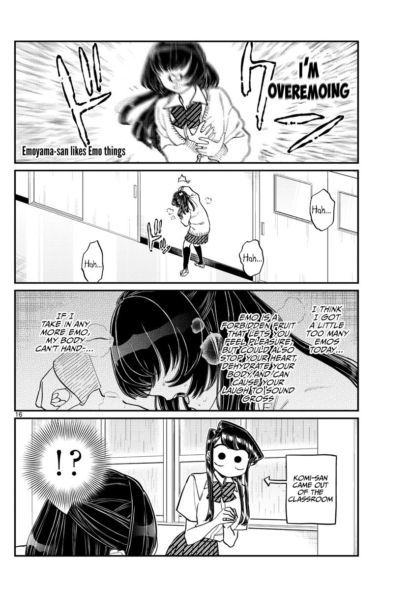 KOMI-SAN WA KOMYUSHOU DESU Chapter 216 - Page 16