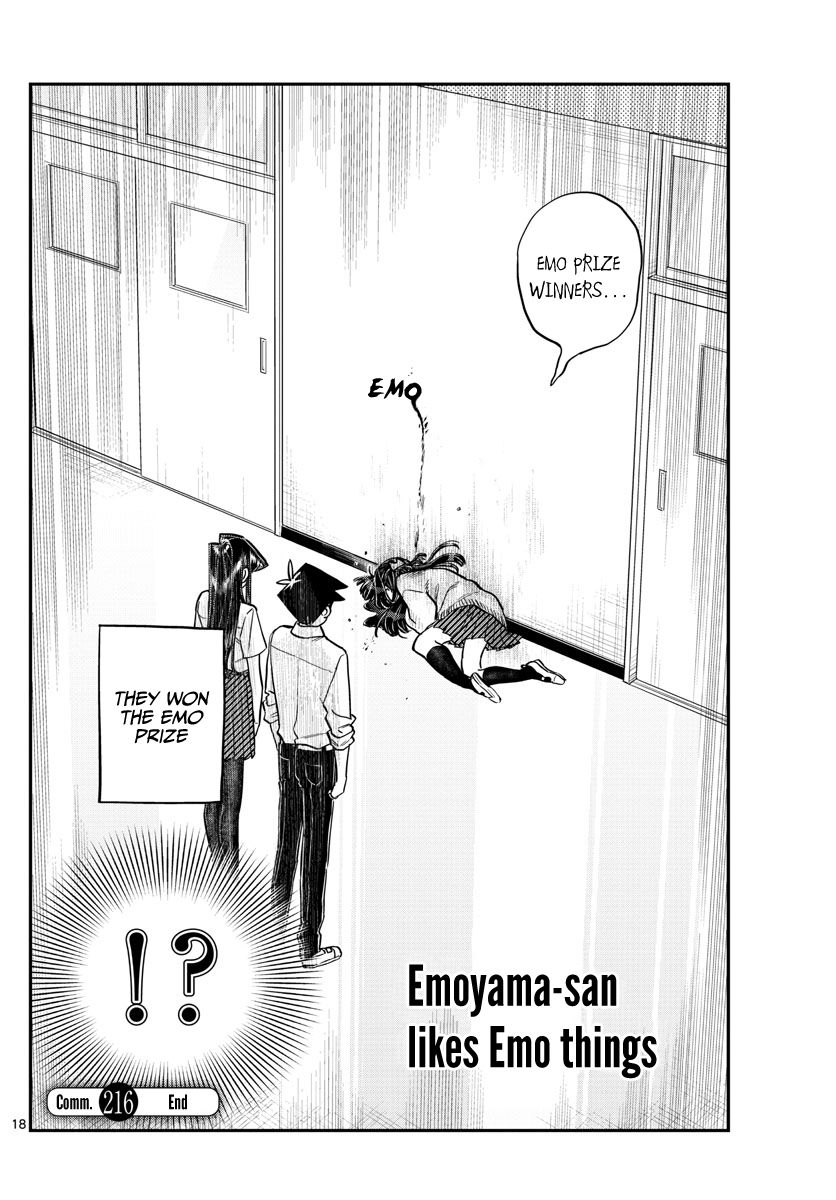 KOMI-SAN WA KOMYUSHOU DESU Chapter 216 - Page 18
