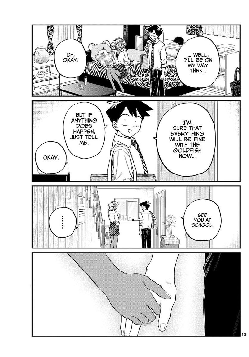 KOMI-SAN WA KOMYUSHOU DESU Chapter 217 - Page 13