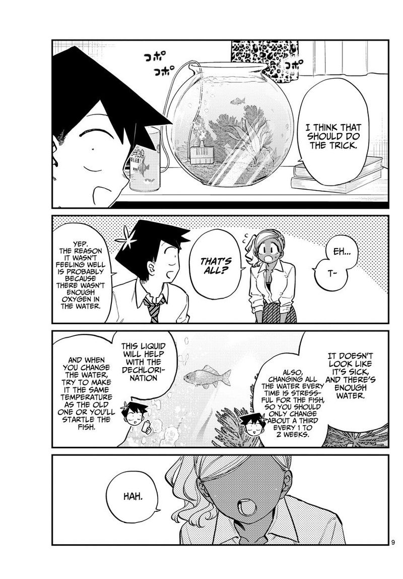 KOMI-SAN WA KOMYUSHOU DESU Chapter 217 - Page 9