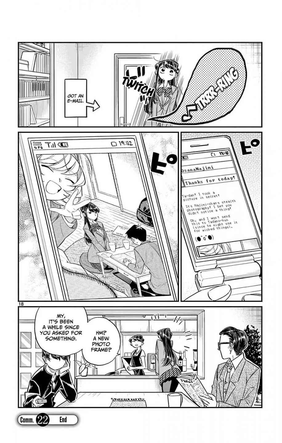 KOMI-SAN WA KOMYUSHOU DESU Chapter 22 - Page 20