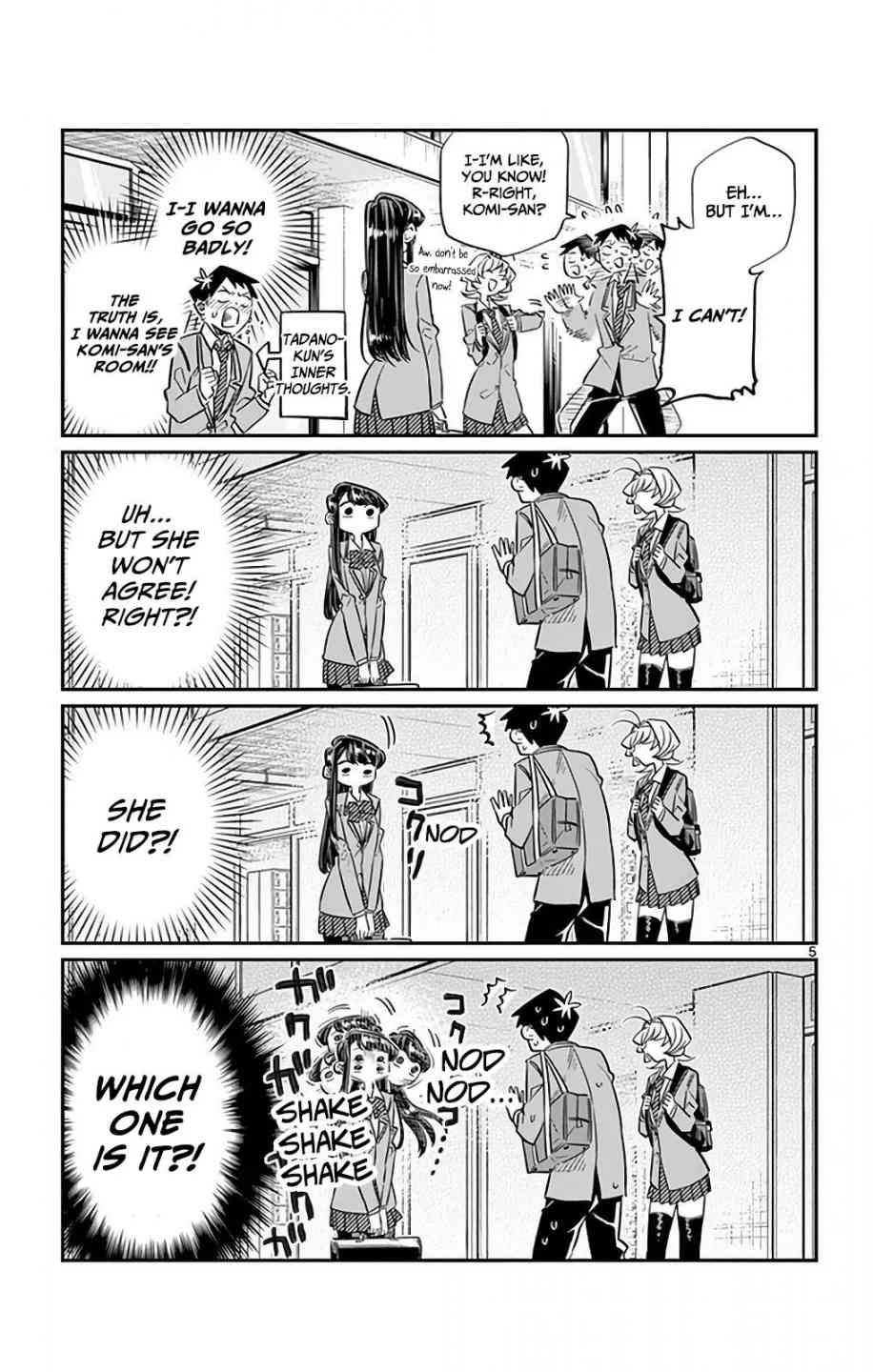 KOMI-SAN WA KOMYUSHOU DESU Chapter 22 - Page 7