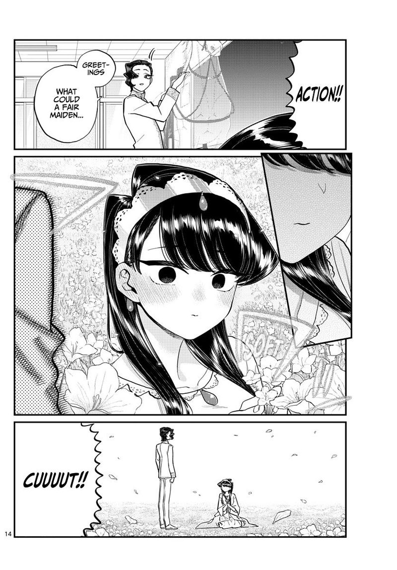 KOMI-SAN WA KOMYUSHOU DESU Chapter 221 - Page 14