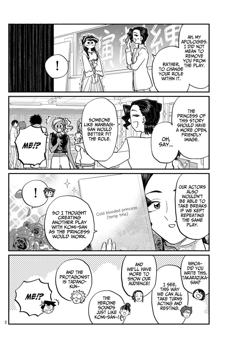 KOMI-SAN WA KOMYUSHOU DESU Chapter 223 - Page 2