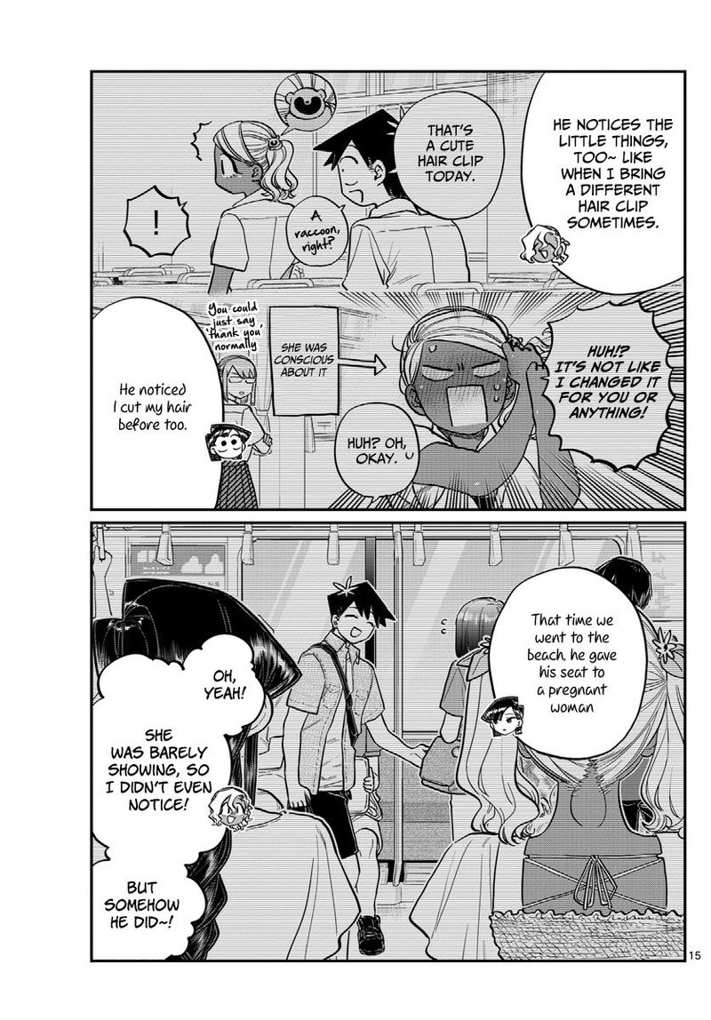 KOMI-SAN WA KOMYUSHOU DESU Chapter 227 - Page 15