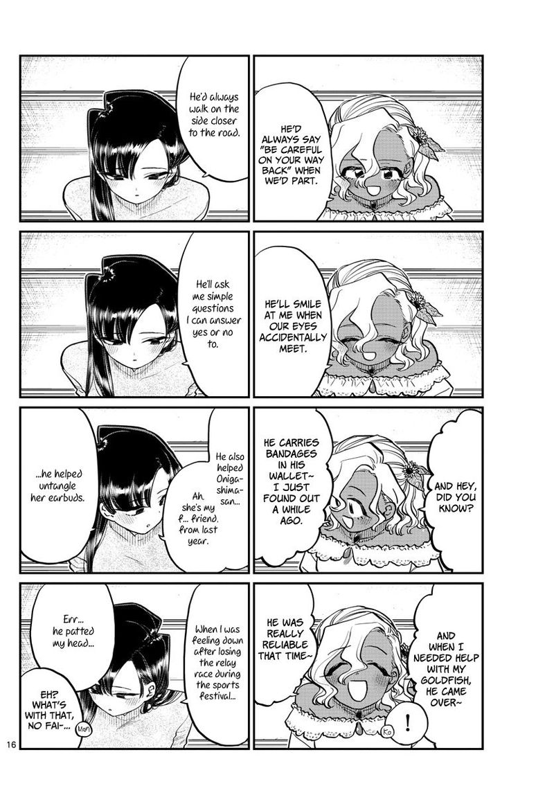 KOMI-SAN WA KOMYUSHOU DESU Chapter 227 - Page 16