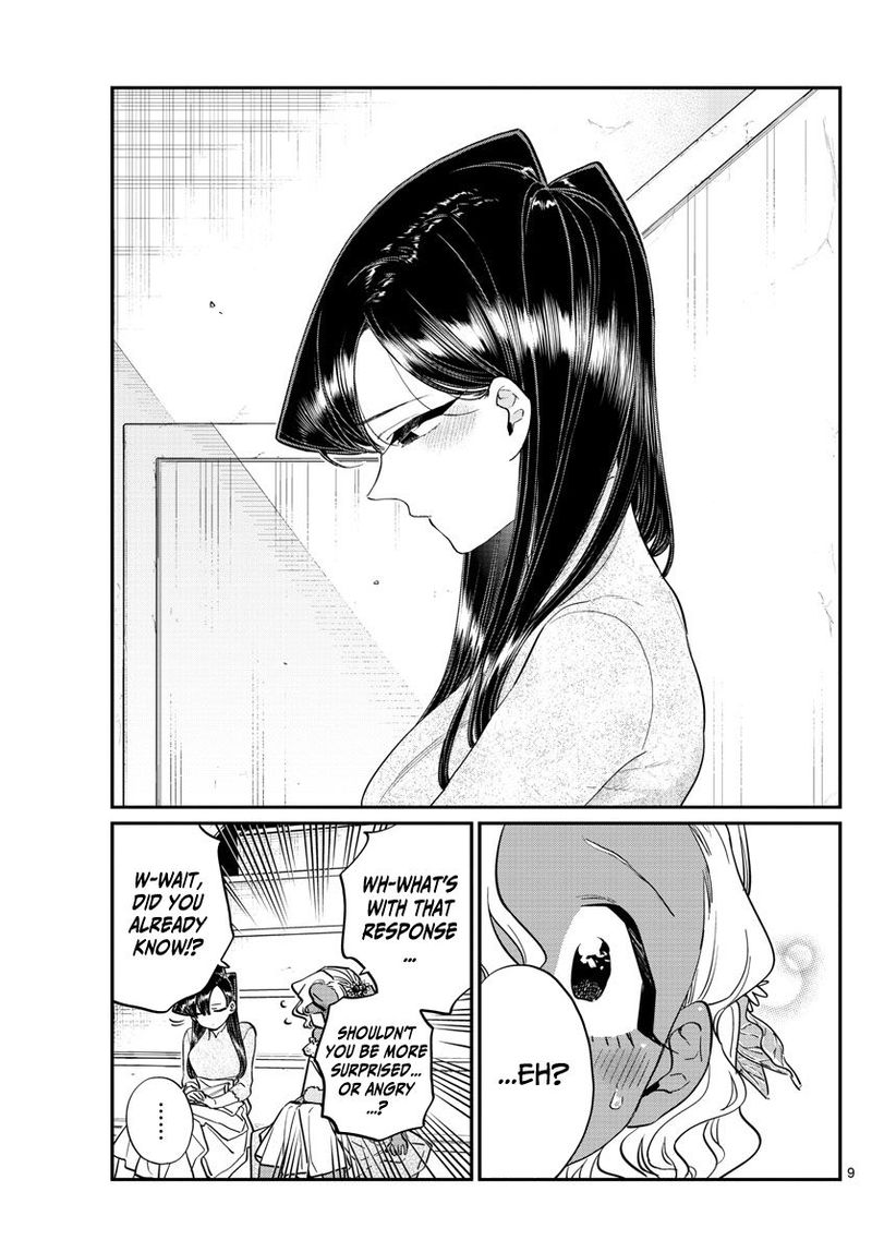 KOMI-SAN WA KOMYUSHOU DESU Chapter 227 - Page 9
