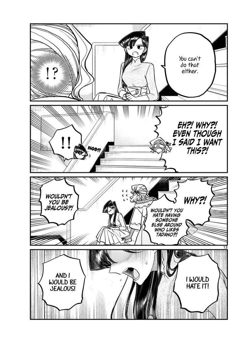 KOMI-SAN WA KOMYUSHOU DESU Chapter 228 - Page 13