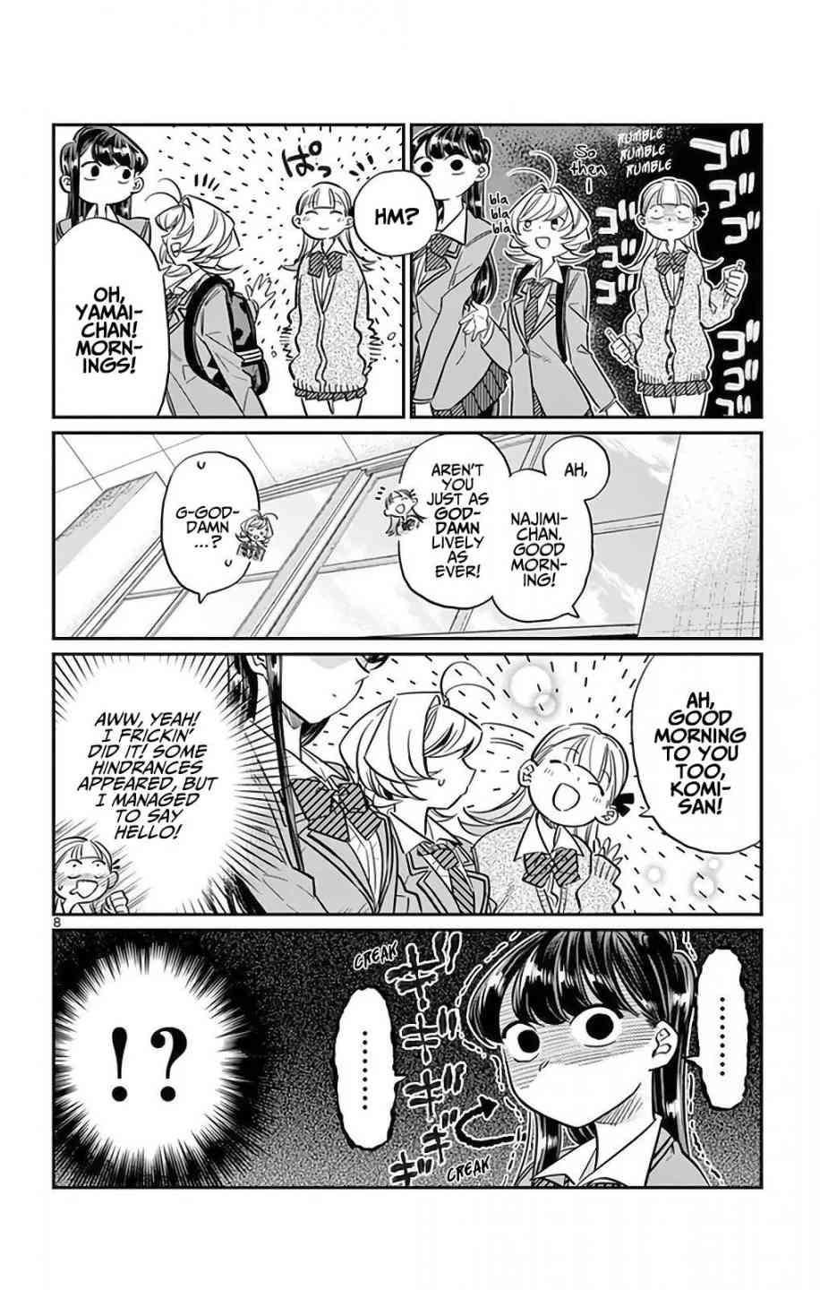 KOMI-SAN WA KOMYUSHOU DESU Chapter 23 - Page 8