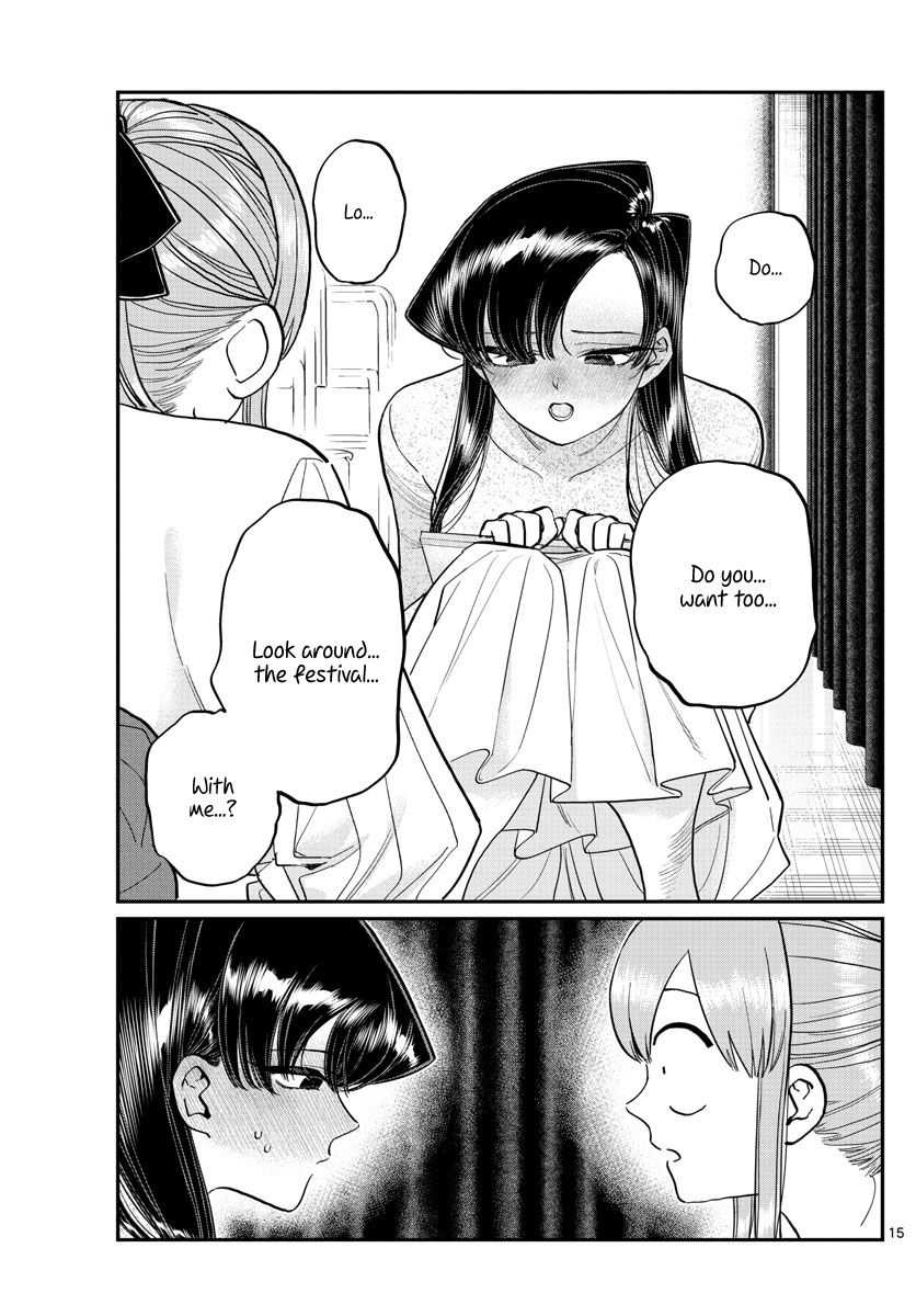 KOMI-SAN WA KOMYUSHOU DESU Chapter 231 - Page 15