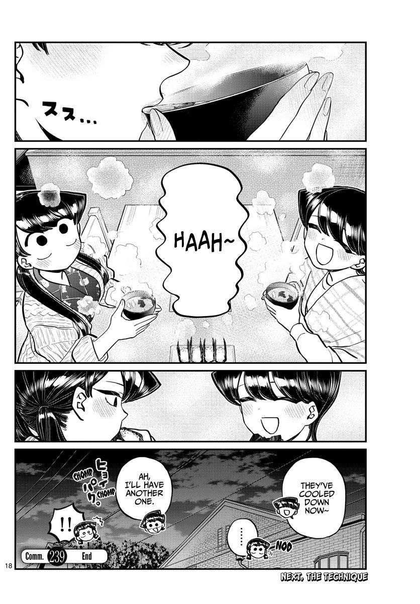 KOMI-SAN WA KOMYUSHOU DESU Chapter 239 - Page 17