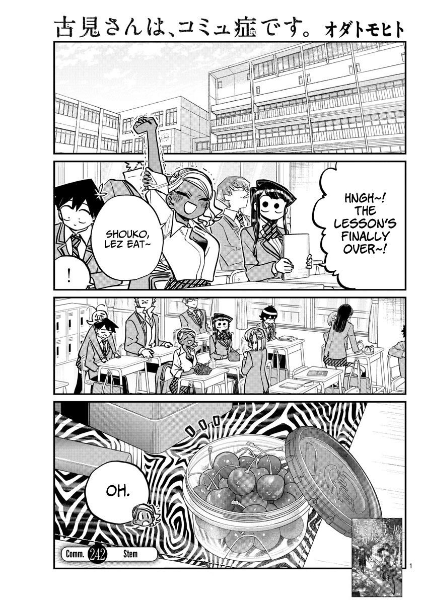 KOMI-SAN WA KOMYUSHOU DESU Chapter 242 - Page 1
