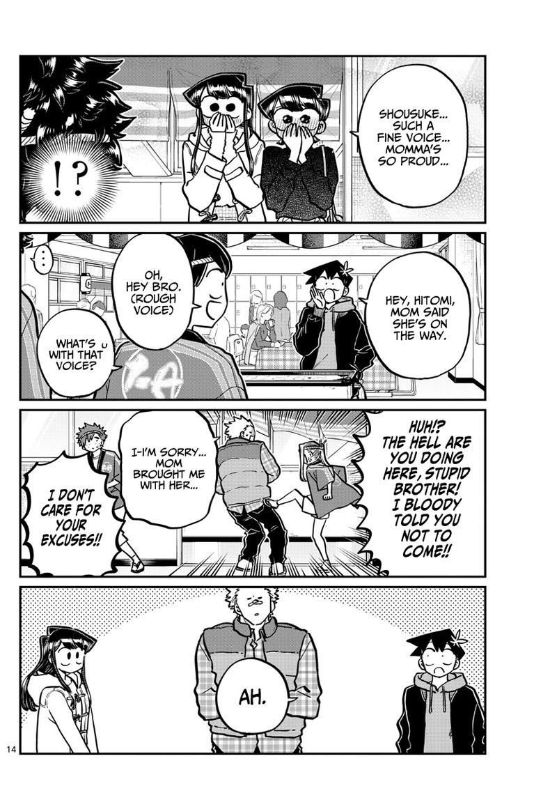 KOMI-SAN WA KOMYUSHOU DESU Chapter 244 - Page 14