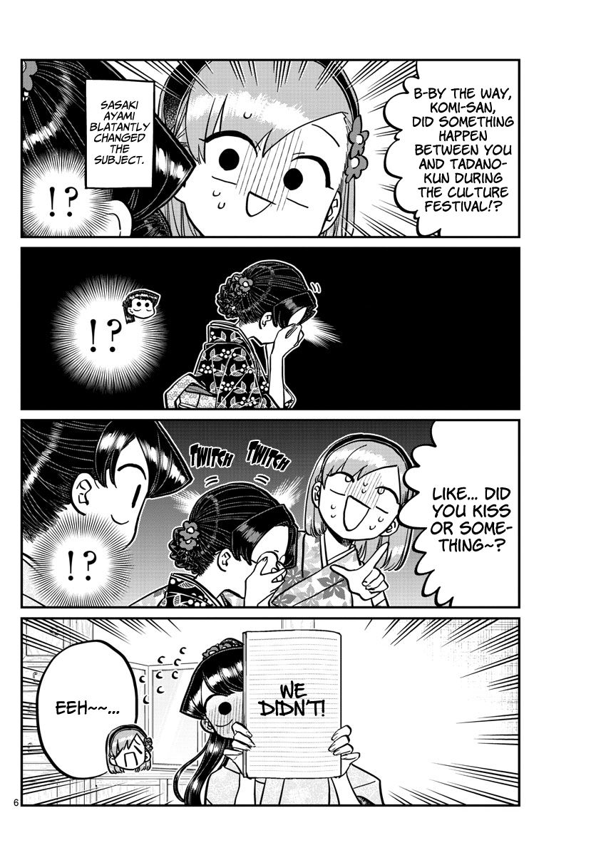 KOMI-SAN WA KOMYUSHOU DESU Chapter 245 - Page 6