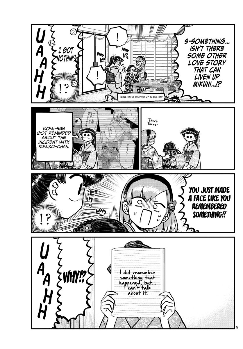 KOMI-SAN WA KOMYUSHOU DESU Chapter 245 - Page 9