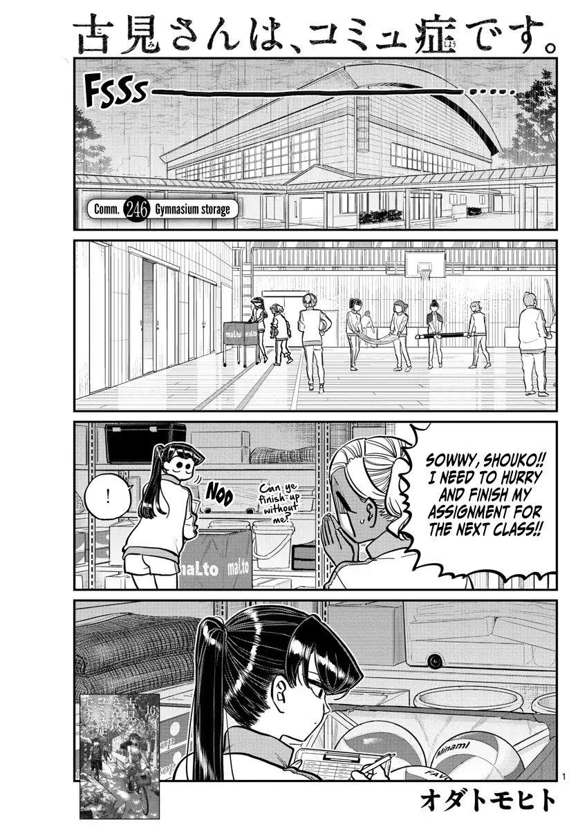 KOMI-SAN WA KOMYUSHOU DESU Chapter 246 - Page 1