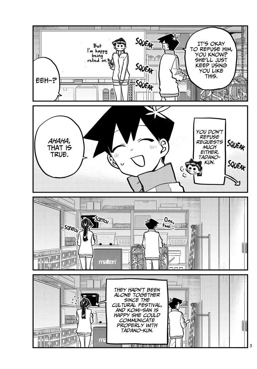 KOMI-SAN WA KOMYUSHOU DESU Chapter 246 - Page 3