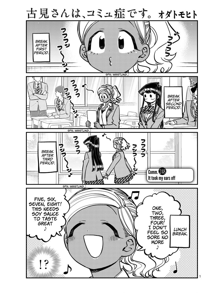 KOMI-SAN WA KOMYUSHOU DESU Chapter 248 - Page 1