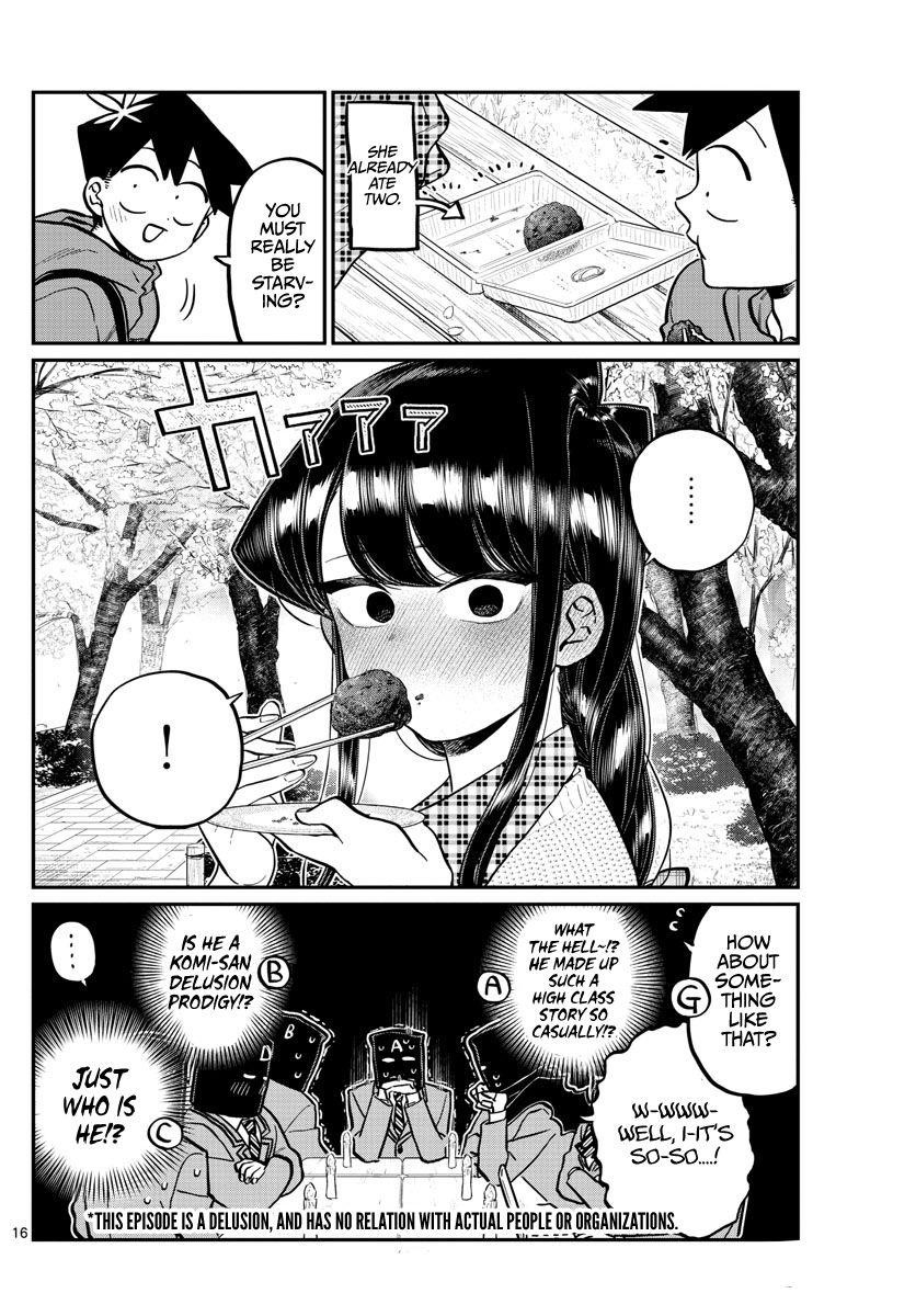 KOMI-SAN WA KOMYUSHOU DESU Chapter 250 - Page 16