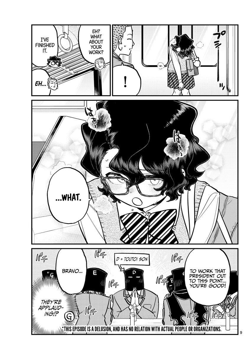 KOMI-SAN WA KOMYUSHOU DESU Chapter 250 - Page 9