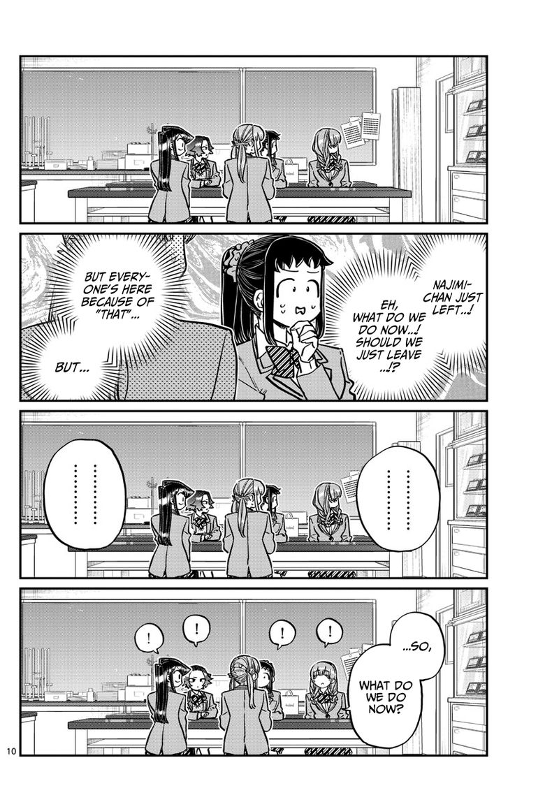 KOMI-SAN WA KOMYUSHOU DESU Chapter 251 - Page 10