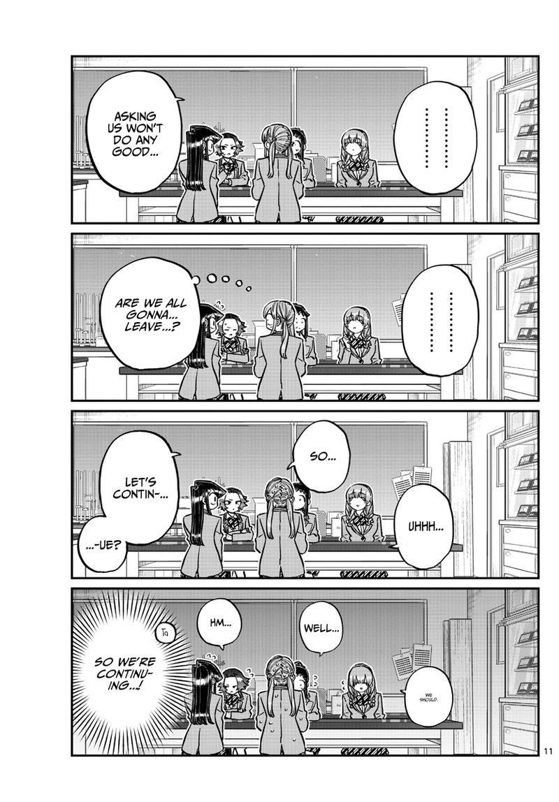 KOMI-SAN WA KOMYUSHOU DESU Chapter 251 - Page 11